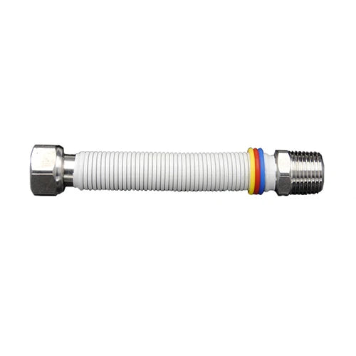 Flessibili gas allacciamento caldaia rivestiti mf 3/4 x mm 300/600