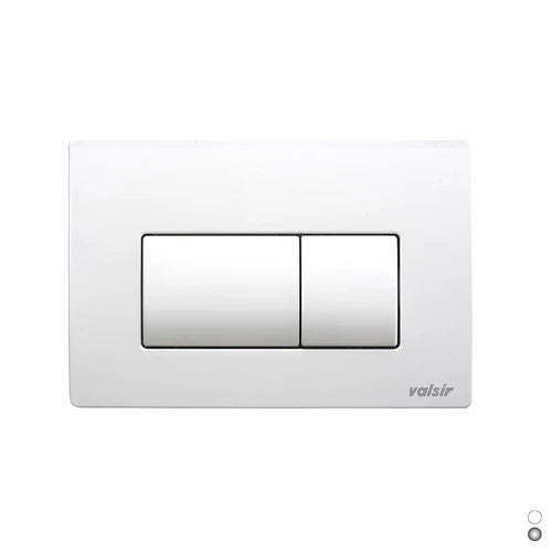 Placca pneu 2 pulsanti per tropea3 - evolut in abs bianca