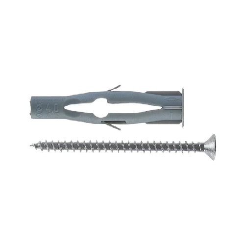 Tassello con vite fischer per truciolare fu-v 8 x 50v