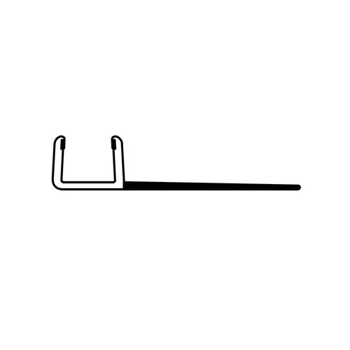 Profilo gocciolatoio in pvc per cristalli box doccia 904 2mt -