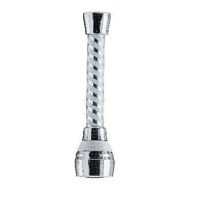 Cannuccia biflex fil. f 22x1 doccetta aeratore cromo
