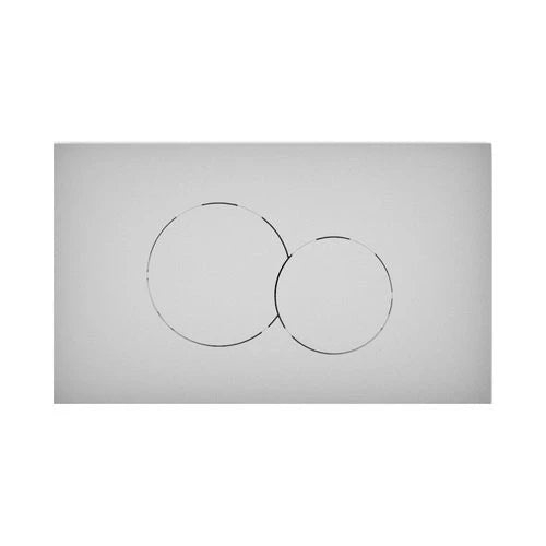 Placca per cassetta ad incasso lunaris bianco opaco