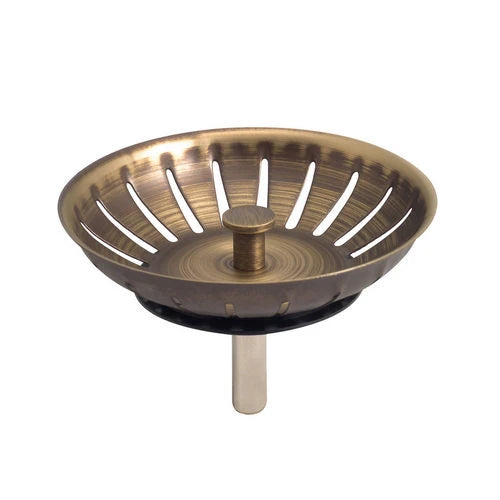 Tappo cestello classic d. 83 ottone anticato