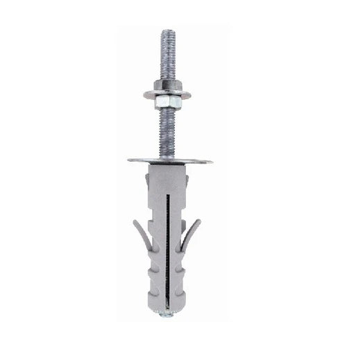 Tassello con doppia vite zincata tass 9x40 sporgenza m4x40