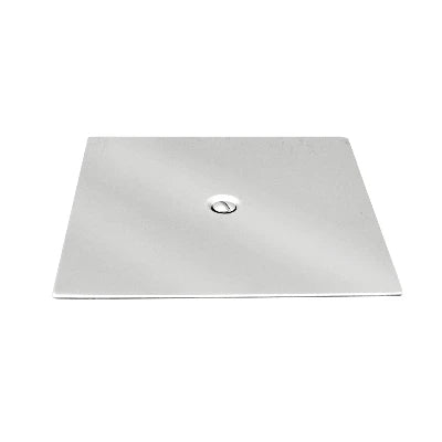 Piastra in acciaio quadrata 150 x 150 mm