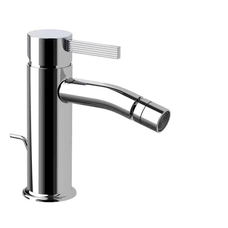 Rubinetto miscelatore bidet con scarico a saltello cromo lucido Paffoni FOX art FOX135CR