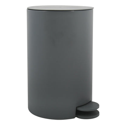 Pattumiera a pedale modello Osaki capienza 3 litri colore grigio antracite by CeramicStore | Lo specialista del tuo bagno