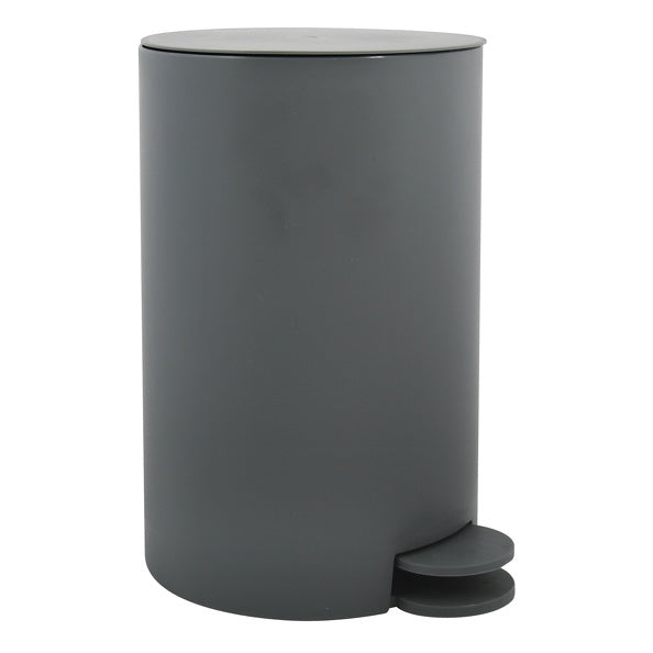 Pattumiera a pedale modello Osaki capienza 3 litri colore grigio antracite by CeramicStore | Lo specialista del tuo bagno