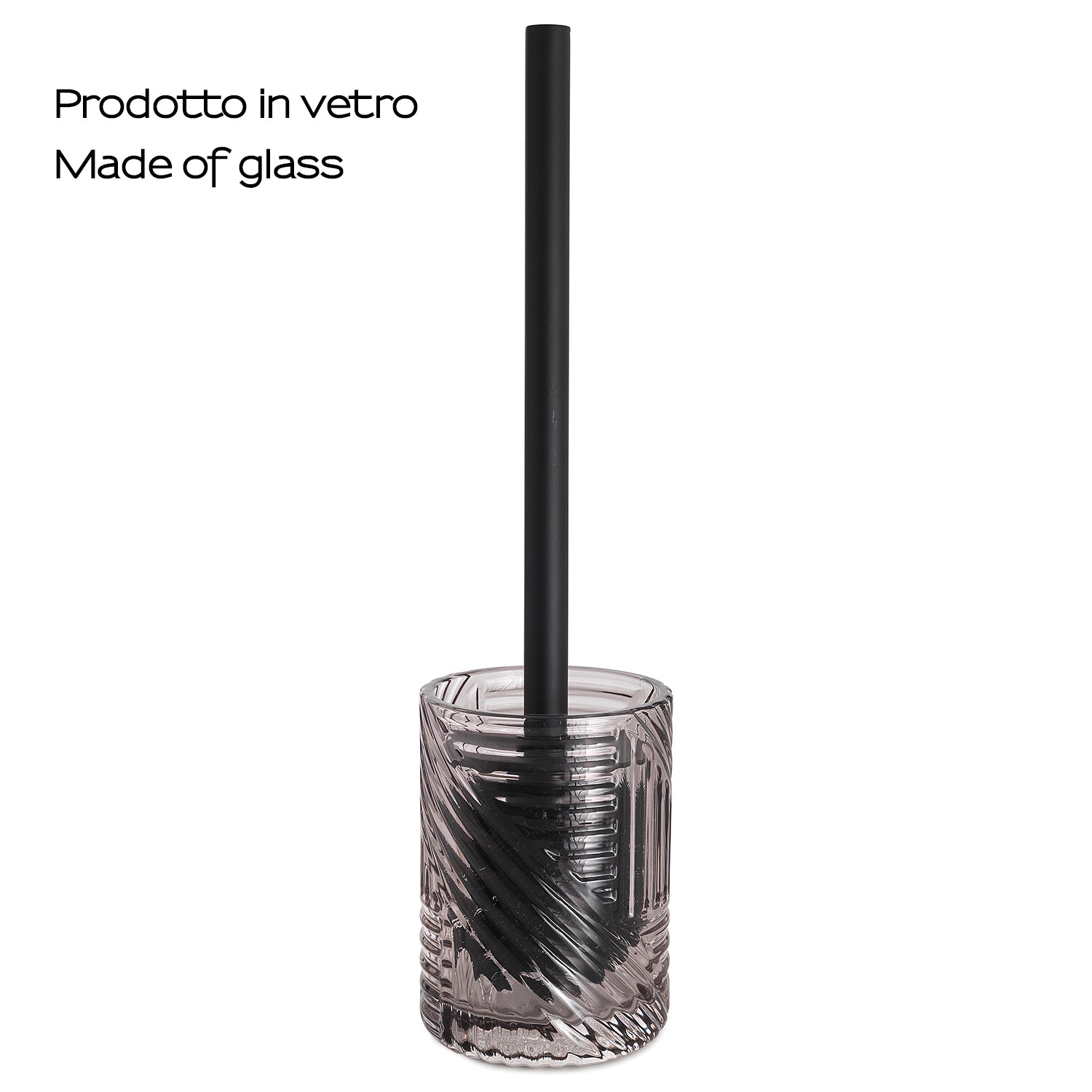 Scopino in vetro Gedy serie Corinne - Trasparente by CeramicStore | Lo specialista del tuo bagno