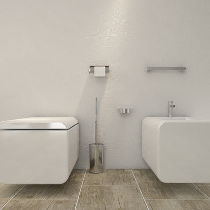Portasalviette 35 cm a parete Gedy serie Azzorre - Cromato by CeramicStore | Lo specialista del tuo bagno