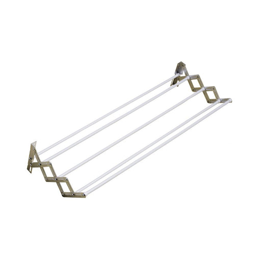Stendibiancheria estensibile a parete 100 cm in acciaio plastificato by CeramicStore | Lo specialista del tuo bagno