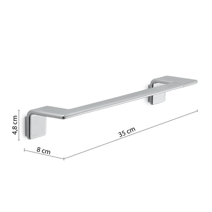 Portasalviette 35 cm a parete in Acciaio AISI 304 Gedy serie Il Giglio - Cromato by CeramicStore | Lo specialista del tuo bagno