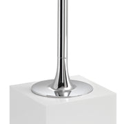 Scopino in resina e sabbia Gedy serie Sofia - Bianco by CeramicStore | Lo specialista del tuo bagno