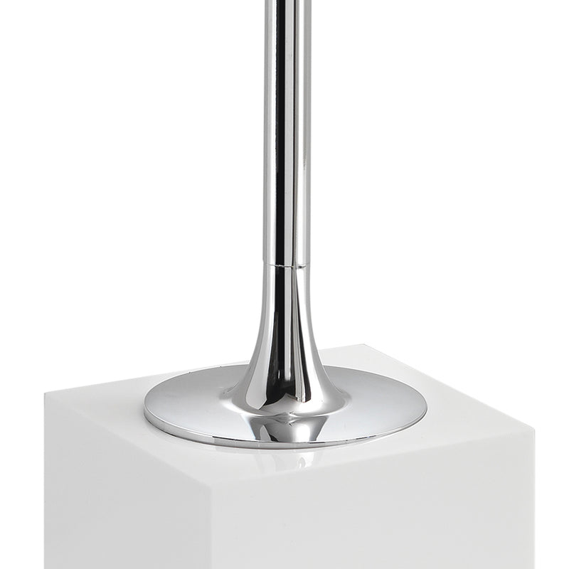 Scopino in resina e sabbia Gedy serie Sofia - Bianco by CeramicStore | Lo specialista del tuo bagno