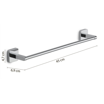 Portasalviette 45 cm Gedy modello Tonga 45x6.9xH4.7 cm - Cromato by CeramicStore | Lo specialista del tuo bagno