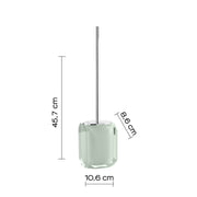 Scopino con ciuffo in setole Gedy serie Chanelle - Verde Menta by CeramicStore | Lo specialista del tuo bagno