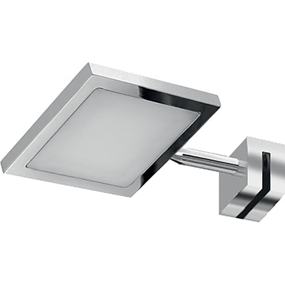 Lampada a Led con attacco universale a pinza modello Ibiza di Gedy - Cromato by CeramicStore | Lo specialista del tuo bagno