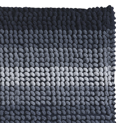Tappeto 50x80 in cotone e poliestere con fondo antiscivolo Bubble di Gedy - Blu by CeramicStore | Lo specialista del tuo bagno