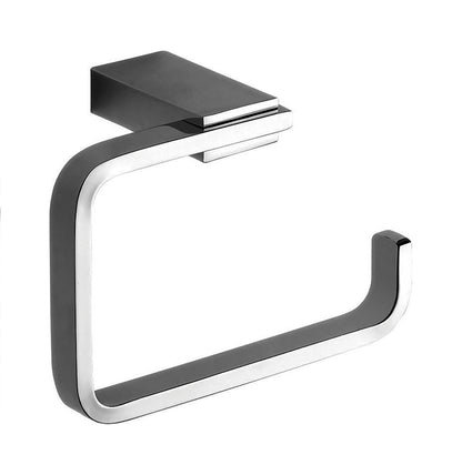 Portarotolo in Acciaio Inox di Gedy serie Kansas - Cromato