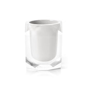 Portaspazzolini Gedy serie Chanelle - Bianco