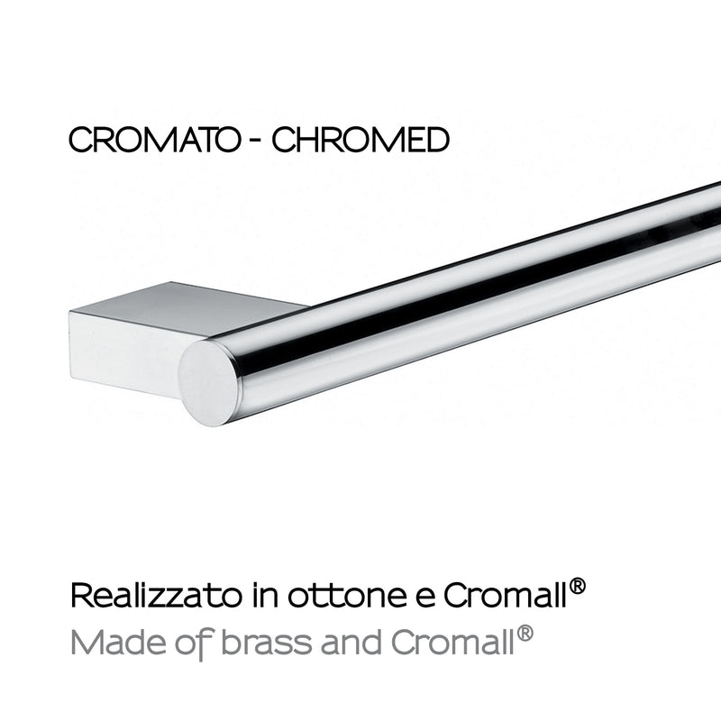 Portasalviette 35 cm in ottone e Cromall Gedy serie Canarie - Cromato by CeramicStore | Lo specialista del tuo bagno