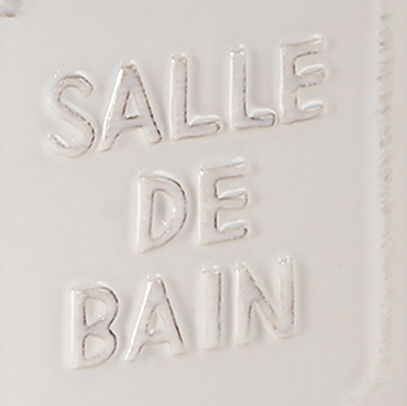 Portaspazzolini da appoggio Gedy serie Vivienne - Bianco