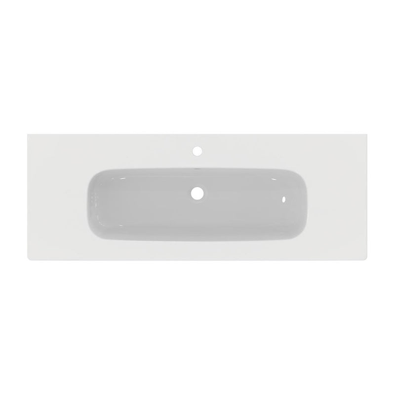 Lavabo Top sospeso in ceramica da 104 cm Ideal Standard I.Life A Art T462101