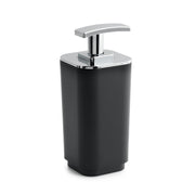 Dosasapone in materiale plastico riciclato Gedy serie Seventy Ekoplà  - Nero Matt