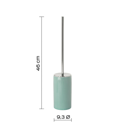 Scopino da appoggio con ciuffo in setole Gedy modello Sabina - Acquamarina by CeramicStore | Lo specialista del tuo bagno