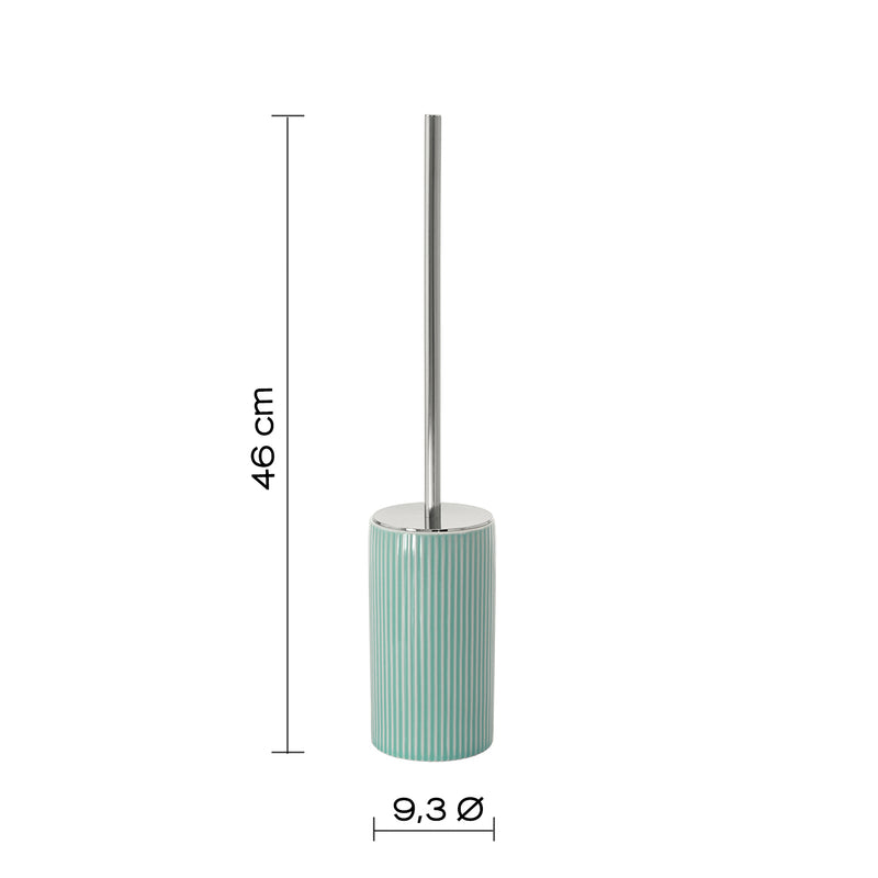 Scopino da appoggio con ciuffo in setole Gedy modello Sabina - Acquamarina by CeramicStore | Lo specialista del tuo bagno