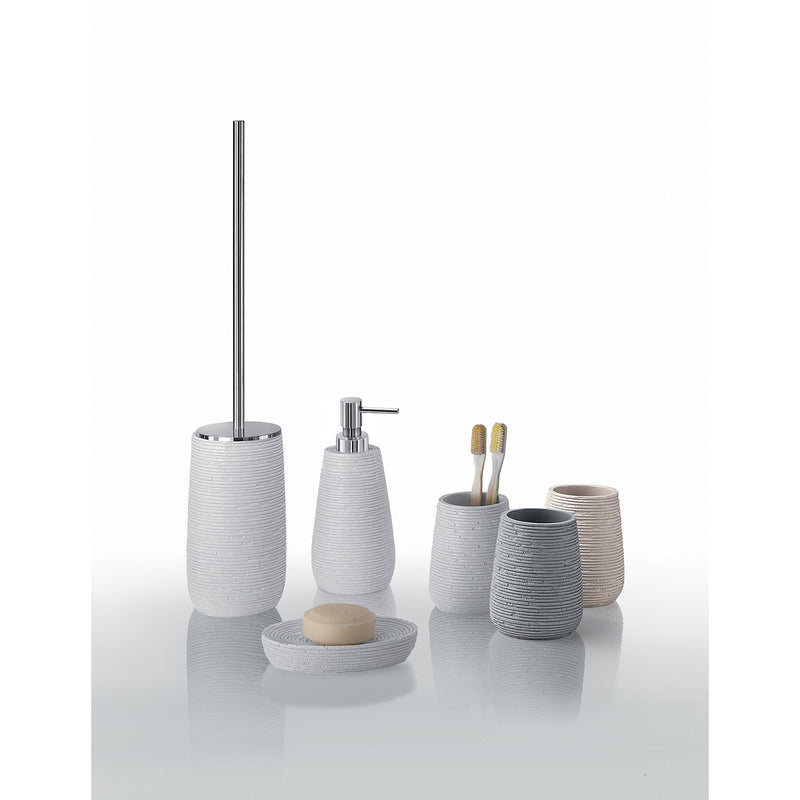 Scopino da appoggio in resina Gedy serie Gemini - Bianco by CeramicStore | Lo specialista del tuo bagno