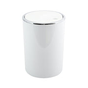 Elegante Pattumiera ribaltabile modello MIKA capienza 6L colore Bianco by CeramicStore | Lo specialista del tuo bagno