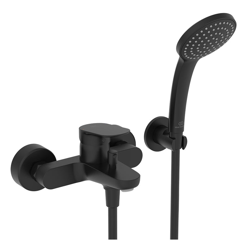 Miscelatore Vasca esterno con set Duplex nero Opaco Ideal Standard Ceralife O ART BE115XG