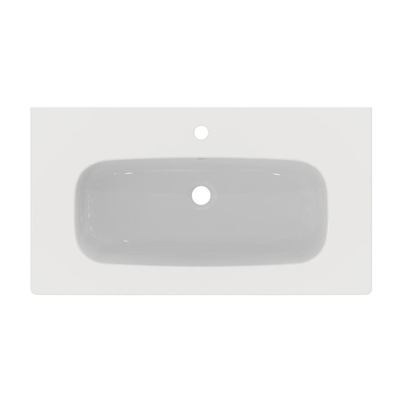 Lavabo Top sospeso in ceramica da 64 cm Ideal Standard I.Life A Art T461901