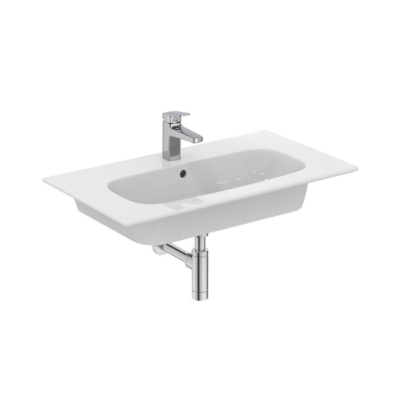 Lavabo Top sospeso in ceramica da 64 cm Ideal Standard I.Life A Art T461901