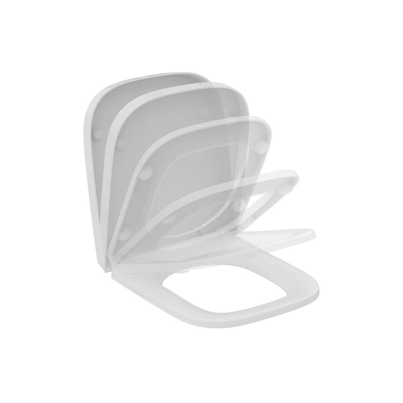 Sedile avvolgente soft close per sanitari Ideal Standard I.LIFE S ART T473701