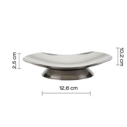 Portasapone in Acciaio Inox Gedy serie Polaris - Lucido