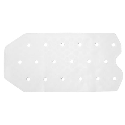 Tappeto antiscivolo vasca 72x36 cm in gomma di Gedy - Bianco by CeramicStore | Lo specialista del tuo bagno