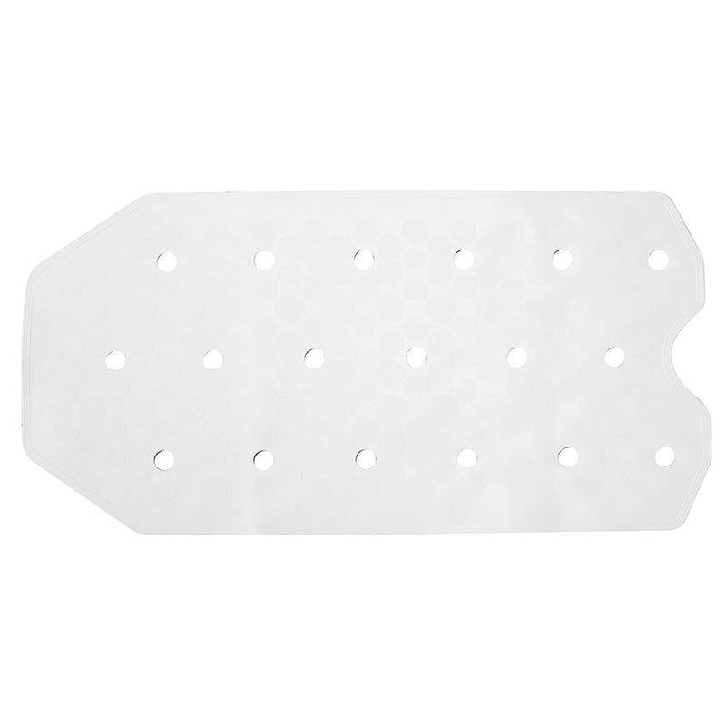 Tappeto antiscivolo vasca 72x36 cm in gomma di Gedy - Bianco by CeramicStore | Lo specialista del tuo bagno