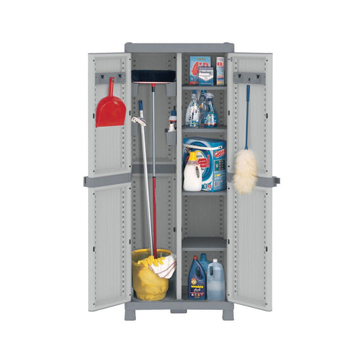 Armadio Terry Wave Portascope a 2 ante - Grigio by CeramicStore | Lo specialista del tuo bagno