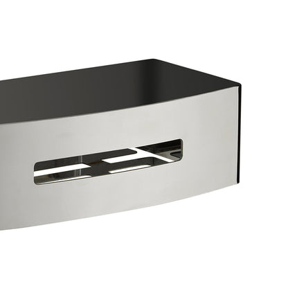 Portaoggetti rettangolare doccia modello Poseidon di Gedy in Acciaio Inox - Lucido by CeramicStore | Lo specialista del tuo bagno