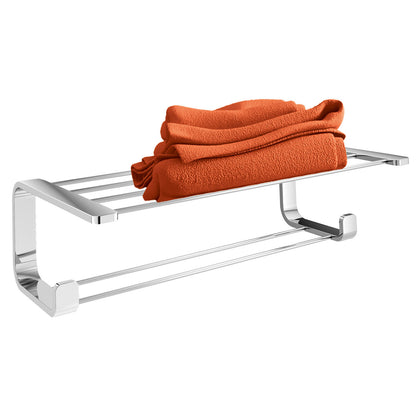 Mensola porta asciugamani in Ottone, Acciaio Inox e Cromall Outline di Gedy - Cromato by CeramicStore | Lo specialista del tuo bagno