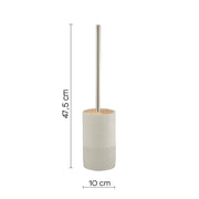Scopino in cemento e bambà¹ Gedy serie Afrodite - Grigio by CeramicStore | Lo specialista del tuo bagno