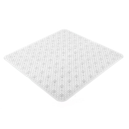 Tappeto antiscivolo doccia 53x53 modello Solid di Gedy - Trasparente by CeramicStore | Lo specialista del tuo bagno