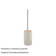 Scopino in cemento e bambà¹ Gedy serie Afrodite - Grigio by CeramicStore | Lo specialista del tuo bagno