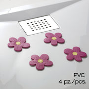 Tappeto antiscivolo doccia e vasca mini Daisy di Gedy - Rosa by CeramicStore | Lo specialista del tuo bagno