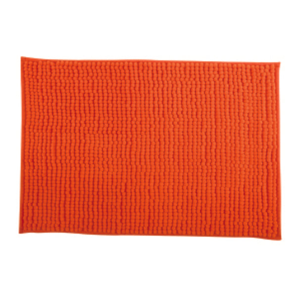 Tappetino da bagno STEFANIA in microfibra CINIGLIA 40x60 cm arancio by CeramicStore | Lo specialista del tuo bagno