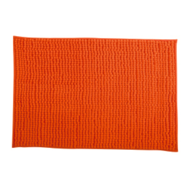 Tappetino da bagno STEFANIA in microfibra CINIGLIA 40x60 cm arancio by CeramicStore | Lo specialista del tuo bagno