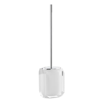 Scopino con ciuffo in setole Gedy serie Chanelle - Bianco by CeramicStore | Lo specialista del tuo bagno