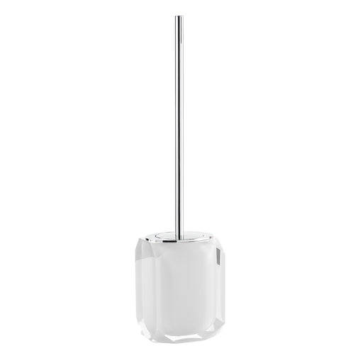 Scopino con ciuffo in setole Gedy serie Chanelle - Bianco by CeramicStore | Lo specialista del tuo bagno